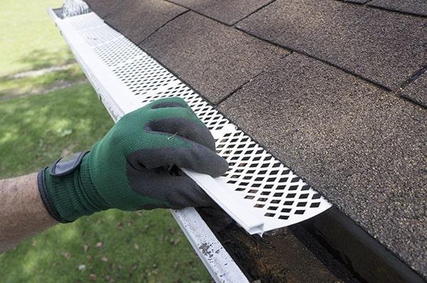 gutter guards can act as a barrier to prevent pests and animals from accessing and nesting in your gutters